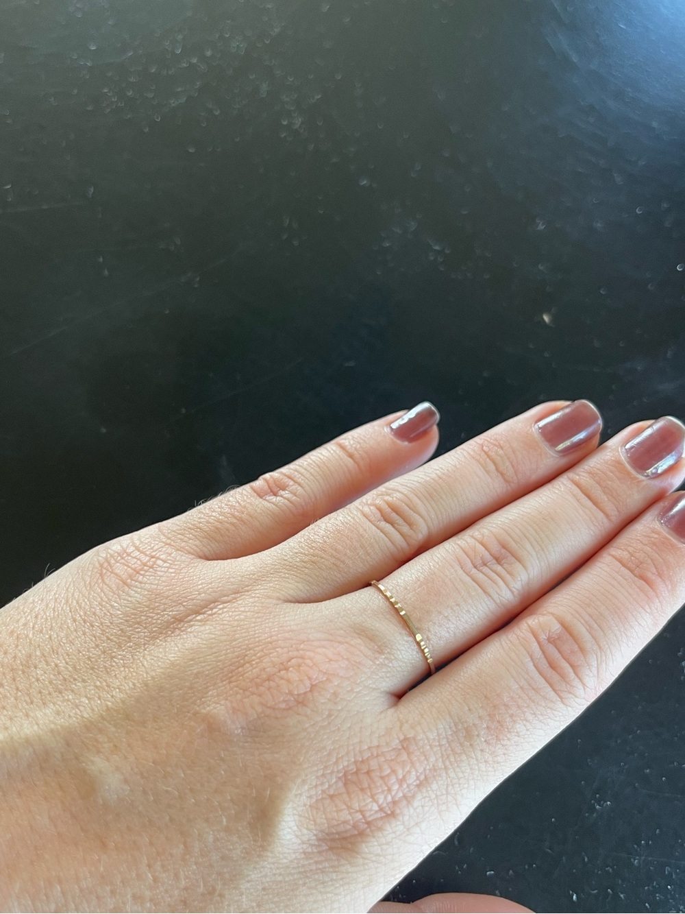 Skinny Stacking Ring